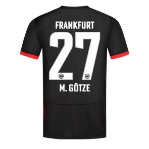 Eintracht Frankfurt Mario Gotze #27 Gostujuci Dres 2024-25 Kratak Rukavima